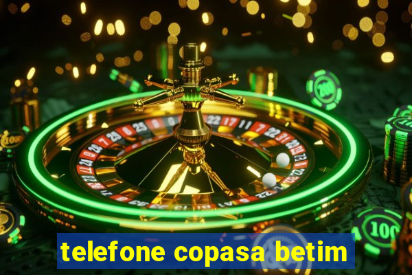 telefone copasa betim